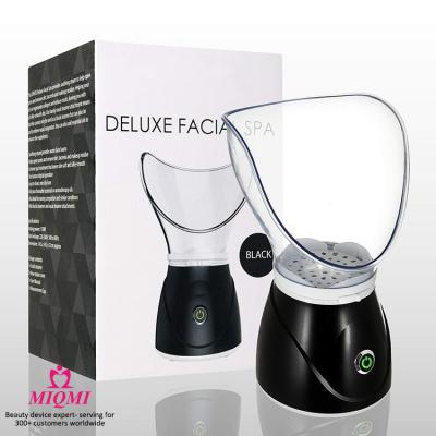 China MIQMI Beauty Equipment Facesteam Blackhead Nose Steamer Facial Steamer Portable DEEP CLEANING Facial Steamer for sale