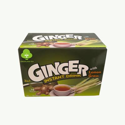 China Instant Drink Powder Honeyed Ginger Tea With Lemongrass , China Healthy Drinks for sale