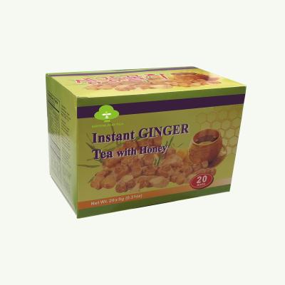 China Instant Taste Healthy Tea Powder Chinese Ginger Tea With Lemon Instant Drink for sale