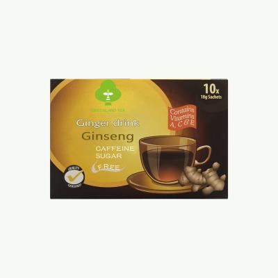 China Instant Ginger Drinks Anti Fatigue , Ginseng Instant Ginger Tea Regulating Immunity for sale