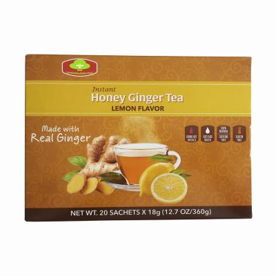 China Instant Ginger Drinks High Quality Fruit Flavor Instant Ginger Tea for sale