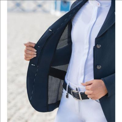 China Mesh Fabric Competition Viable Quick Dry Lightweight Equestrian Jacket for sale