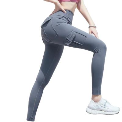 China New Design Breathable High Waist Booty Fitness Yoga Use Seamless Gym Yoga Gaiters Butt Lift Leggings High Stretch Pants Sports With Pocket for sale