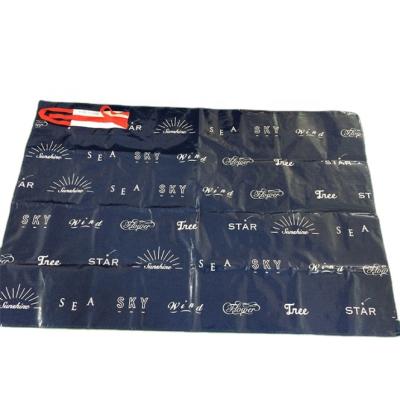 China Eco-friendly Waterproof Printed Outdoor Camping Plastic Folding PP Woven Beach Picnic Mat for sale