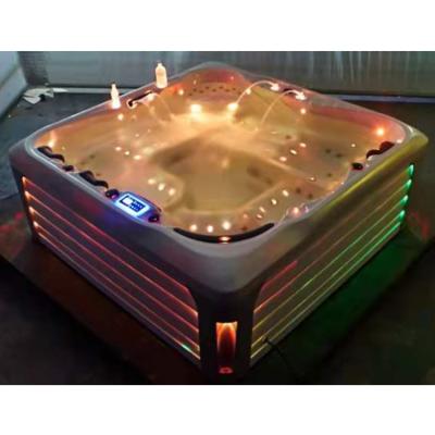 China 2021 EUROPEAN Best Quality Acrylic Bunny Luxury Outdoor Indoor SPA Hot Tub for sale