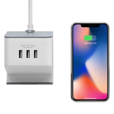 China With Phone Holder Brand Distributor Us Electric AC Outlets Usb Smart Plug Surge Protector Extension Socket Power Strip for sale