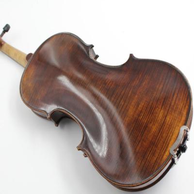 China Wholesale Impeccable Professional Natural Flamed Handmade Violin from Stradivari in Best Price for sale