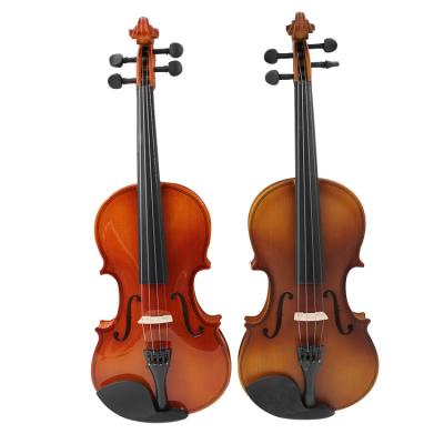 China Cheap plywood kids violin beginner for sale artificial flam plywood for sale