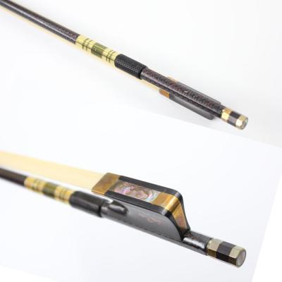 China Wholesale handmade CELLO carbon fiber cello bow best quality in low price for sale