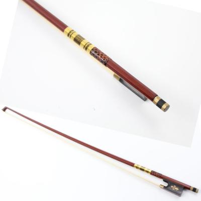 China Professional Wholesale Brazilwood Horse Hair Violin Bow For Sale In Low Price for sale