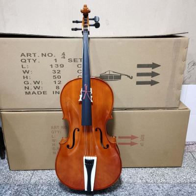 China Factory price selected solidwood cello maple flawless cheap student made in china for sale