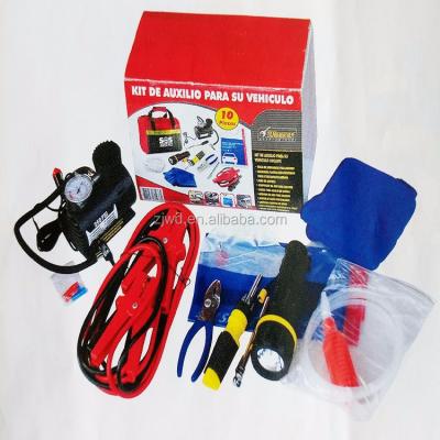 China Use Car in Emergency China Manufacturer Wholesale Car Safety Roadside Car Emergency Kit for sale