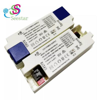 China Seestar 44-50W High PF 0.95 Light Spot Light Led Driver EMC Isolation Flicker Down Light Free with ERP New Standard for LED Down Light for sale