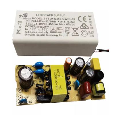 China Seestar Spot Light 16-24W Insulated PF 0.8 Flicker Free Led Driver TUV SAA CB Certification for sale