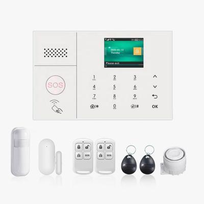 China WIFI GSM Home Alarm System Graffiti APP Security Remote Control Smart Alarm PG-108 for sale