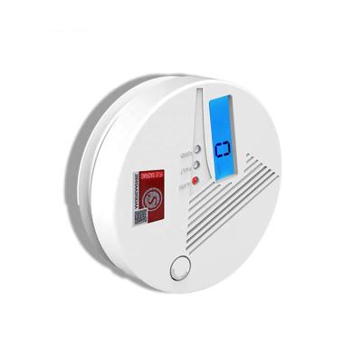 China ABS Plastic Convenient Carbon Monoxide Detector CO Gas Detector Protection Device Alarm System for sale