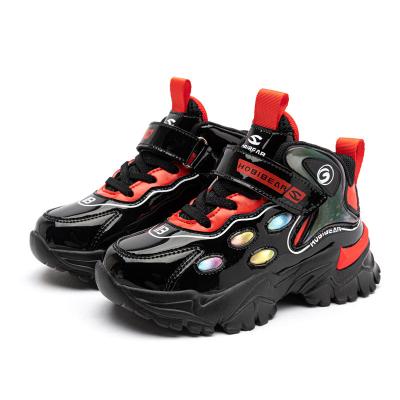 China Thick Unique Lightweight Non-Slip Kids Sneakers Children Sport Shoes Boy Outdoor Trainer Footwear for sale