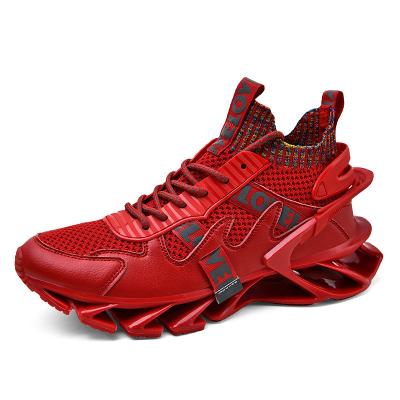 China CUSHIONING Top Sponsor Listing Weshine Shoes High Quality Mid Cut Rubber Anti-slip Unisex Breathable Basketball Shoes for sale