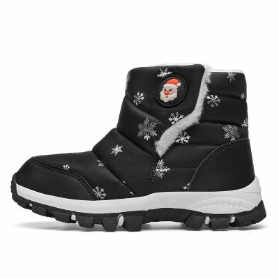 China Other Winter Wholesale Girls Various Colors Fur Lined Kids Boots Shoes Waterproof Snow Boots for sale