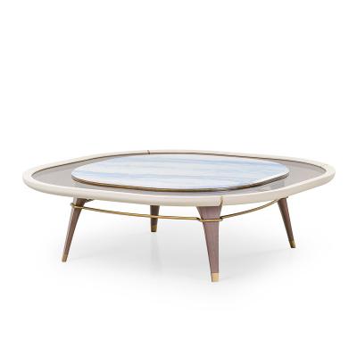 China Other TJ0366Hot Selling Design Promotional Stylish Metal Modern Nordic Cafe Center Tea Table for sale