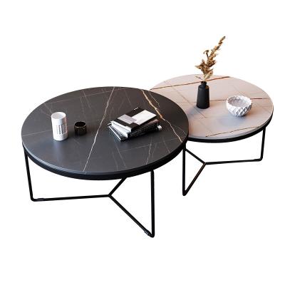 China The other high standard wholesale living room round luxury high quality marble coffee tables for sale