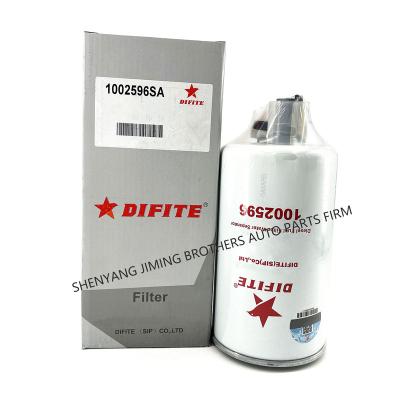 China Iron + paper DIFITE 1002596SA Truck Engine Parts Diesel Fuel Filter Water Separator For Cummins for sale