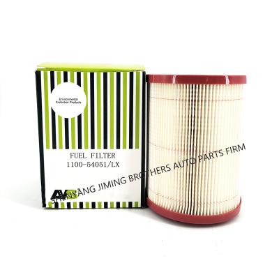 China Plastic+paper AVS 1100-54051 truck parts&accessories engine diesel fuel filter for HONGYAN for sale