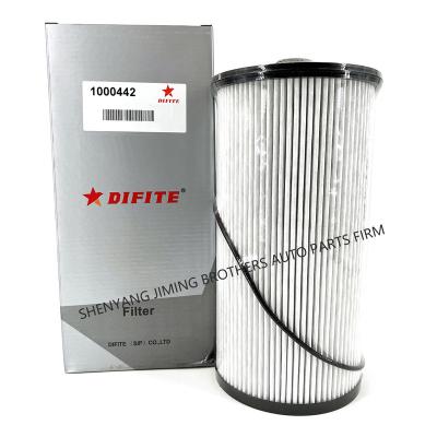 China Plastic+paper Difite Truck Fuel Filter 1000442 for Jiefang J6 Trucks for sale