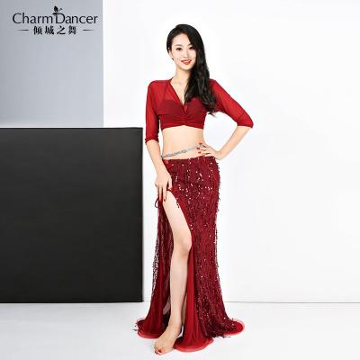 China Performance belly dance costume rayon dress zm234 new for girl for sale