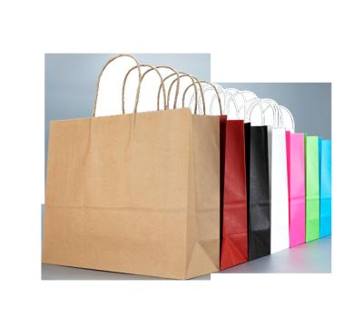 China Disposable Kraft Paper Packaging Brown Coffee / Sandwich / White Bags for sale