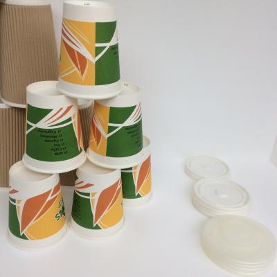 China Cheap Moisture Resistance Single Wall Hot Paper Cups for sale