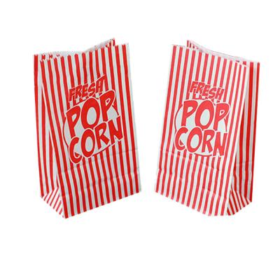 China Recyclable Take Away Disposable Food Kraft Paper Bag No Handle for sale