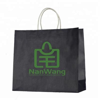 China Nanwang Recyclable Packaging Kraft Bags With Custom Logo for sale