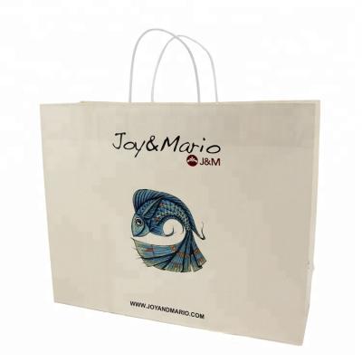 China Recyclable Custom Luxury Clothing Shopping Bags For Retail With Logo Print for sale