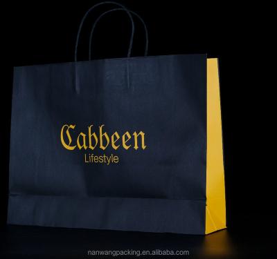 China Recyclable Overcut Twisted Handle Shopping Bag For Clothing - Cabbeen Lifestyle for sale