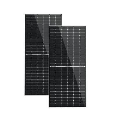 China Jinko Tiger Pro Bi 450w 460w 470w Solar Panel Half Face Cut Monocrystalline Solar Cell Panel Price 158.75mmx158.75mm for sale