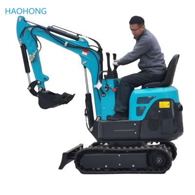 China 1 ton mini excavator crawler hot-selling european farms and american small digger with CE for sale