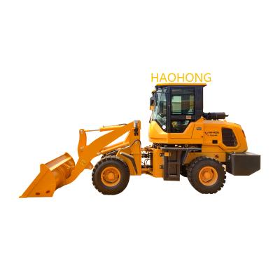 China Building Material Shops China Factory New Diesel Mini Wheel Loader Loader Sold To Europe for sale