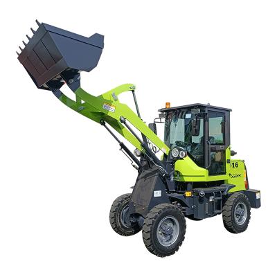 China Building Material Shops Small Wheel Loader Factory Price Diesel Entry Loader Sold To Europe With CE Certification for sale