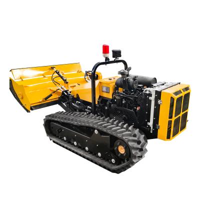 China Remote Control Lawn Mower HAOHONG Robot Lawn Mower Tiger Mower Forestry Smart Mulcher Price for sale