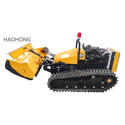 China Remote Control Lawn Mower Easy Operation Remote Control Lawn Mower For Slopes Crawler Lawn Mower Diesel Engine Lawn Mower for sale