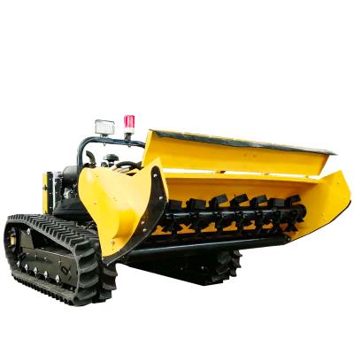 China Lawn Mower Operation Robot Lawn Mower Slope Slope Crawler Lawn Mower Flexible Diesel Remote Control Lawn Mower for sale