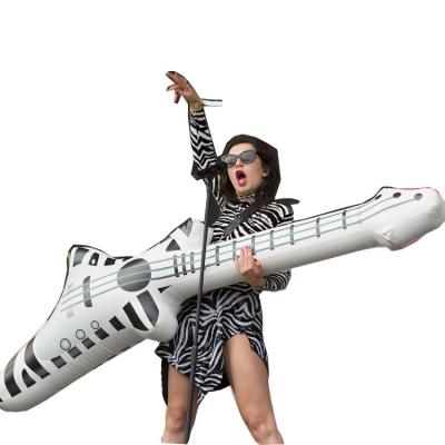 China factory custom cheap inflatable PVC guitar for music party for sale