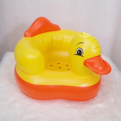 China Wholesale quality cartoon PVC inflatable chair children sofa for feeding for sale