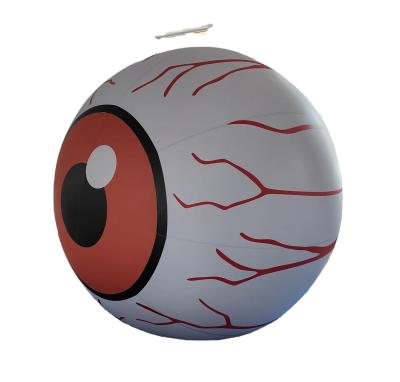 China Custom Halloween decoration giant PVC inflatable eye balls for sale