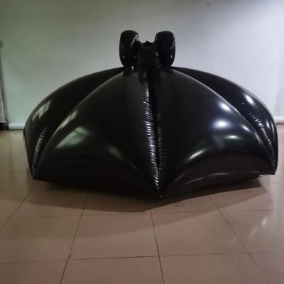 China BeiLe Customized PVC Inflatable Princess Dress Black Skirt For Lady Girl for sale