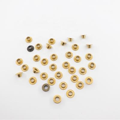 China Shoes/Boots/Boot/Ice Climbing Skates 400# Gold Label Bronze Round Metal Rivets, Shoe Eyelets For Clothes/Shoes for sale