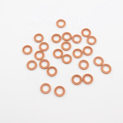 China Eco - Friendly Orange Round Plastic Rivets , Shoe Eyelets For Clothing / Footwear for sale