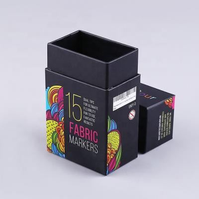 China Recycled Materials Packaging Perfume Bottle Box Fancy Cardboard Perfume Box Box With Full Color Printing for sale