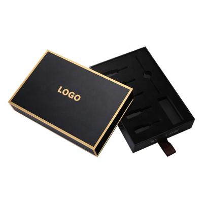 China Recyclable Luxury Matte Cosmetic Packaging Gift Box Lip Gloss Packaging Box for sale